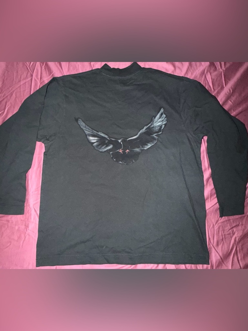 YEEZY GAP 10A BLACK DOVE LONG SLEEVE IN XS ( OVERSIZE )